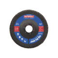 Faithfull Zirconia Abrasive Jumbo Flap Disc 125 x 22mm 120 Grit