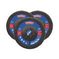 Zirconia Abrasive Jumbo Flap Disc 125 x 22mm 40 Grit (3 Pack)