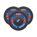 Zirconia Abrasive Jumbo Flap Disc 125 x 22mm 80 Grit (3 Pack)