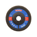 Faithfull Aluminium Oxide Flap Disc 125 x 22mm 120 Grit