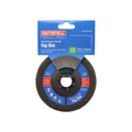 Faithfull Aluminium Oxide Flap Disc 125 x 22mm 120 Grit