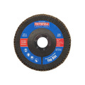 Faithfull Aluminium Oxide Flap Disc 125 x 22mm 40 Grit