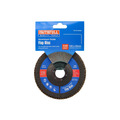 Faithfull Aluminium Oxide Flap Disc 125 x 22mm 40 Grit