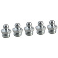 Faithfull Grease Nipple Straight M10 x 1.5 (Pack 5)