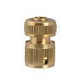 Faithfull Brass Female Water Stop Connector 12.5mm (1/2in)