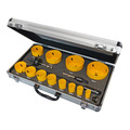 Universal Varipitch Holesaw Kit, 16 Piece 16-76mm