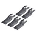 Multi-Function Tool CrV Flush Cut Wood Blade Ground Side Set 34mm (Pack 5)