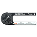 Prestige Mitre Saw Protractor Black Aluminium