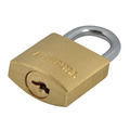 Faithfull Brass Padlock 20mm 3 Keys