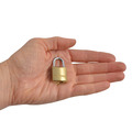 Faithfull FAIPLB20 Brass Padlock 20mm 3 Keys