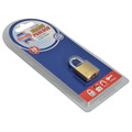 Faithfull Brass Padlock 20mm 3 Keys