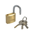 Faithfull FAIPLB25 Brass Padlock 25mm 3 Keys