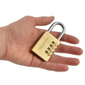 Faithfull Brass Combination Padlock 38mm