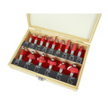1/2in TCT Router Bit Set, 15 Piece