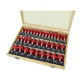 1/2in TCT Router Bit Set, 35 Piece