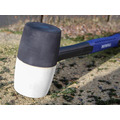 Faithfull Black & White Fibreglass Mallet 32oz
