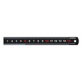Faithfull Matt Black Stainless Steel Measuring Rule 150mm