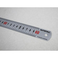 Faithfull FAIRUL600MS Matt Silver Measuring Rule 600mm