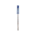 Faithfull FAIRUL600MS Matt Silver Measuring Rule 600mm