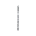 Faithfull FAIRULE300SS Steel Rule 300mm / 12in x 25mm