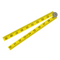 Faithfull Folding Rule Yellow ABS Plastic 1m (36in)