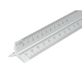 Faithfull FAIRULETRI Aluminium Triangle Scale Rule 300mm