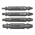 Screw Extractor Set, 4 Piece
