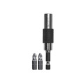 Faithfull 15 Flexi Bit Holder 75mm & PZ2(x2) Bits