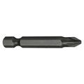 Faithfull Pozi S2 Grade Steel Screwdriver Bits PZ2 x 50mm (Pack 3)