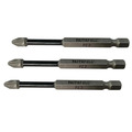 Faithfull Pozidriv Impact Screwdriver Bits PZ2 x 75mm (Pack 3)