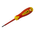 Faithfull VDE Soft Grip Screwdriver Parallel Slotted Tip 4.0 x 100mm