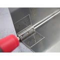 Faithfull Internal Corner Trowel Stainless Steel Soft Grip Handle 4 x 3 x 3in