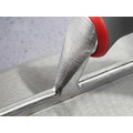 Faithfull Edging Trowel Soft Grip Handle 11 x 4.3/4in