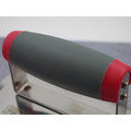 Faithfull Edging Trowel Soft Grip Handle 6 x 3in