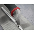 Faithfull FAISGTNOT3 Notched Trowel V 3mm Soft Grip Handle 11 x 4.1/2in