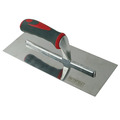 Faithfull Plasterer's Finishing Trowel Stainless Steel Soft Grip Handle 11 x 4.3/4in