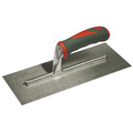 Faithfull Plasterer's Finishing Trowel Stainless Steel Soft Grip Handle 11 x 4.3/4in