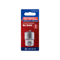 Faithfull Hex Socket 1/2in Drive 21mm