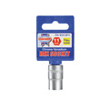 Faithfull Hexagon Socket 3/8in Drive 11mm