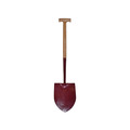 Solid Socket Shovel Round No.2 T-Handle