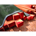 Faithfull Tarpaulin Green/Silver 3.6 x 2.7m (12 x 9ft) 80gsm