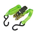 Ratchet Tie-Downs S-Hook 5m x 25mm Breaking Strain 600kg/daN 2 Piece