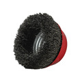 Faithfull Wire Cup Brush 100mm M14x2, 0.30mm Steel Wire