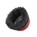 Faithfull Wire Cup Brush 60mm M14x2, 0.30mm Steel Wire