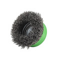 X-LOCK Wire Cup Brush 75mm M14x2, 0.30mm Stainless Steel Wire