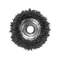 Faithfull Wire Cup Brush 80mm M14x2, 0.30mm Steel Wire
