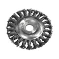 Faithfull Circular Wire Brush 115 x 12mm M14x2 Bore, 0.35mm Wire