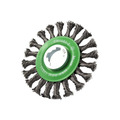 X-LOCK Conical Wire Brush 115mm M14x2, 0.50mm Stainless Steel Wire