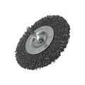 Faithfull Wire Brush 100mm x 6mm Shank, 0.30 Wire