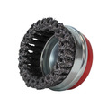 Wire Cup Brush Twist Knot 100mm M14x2, 0.50mm Steel Wire